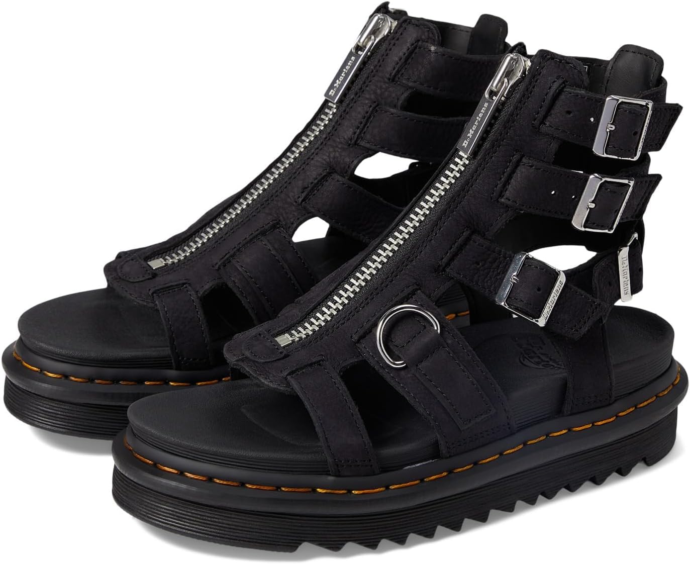 Dr. Martens Olson Charcoal Grey UK 4 (US Women's 6) M