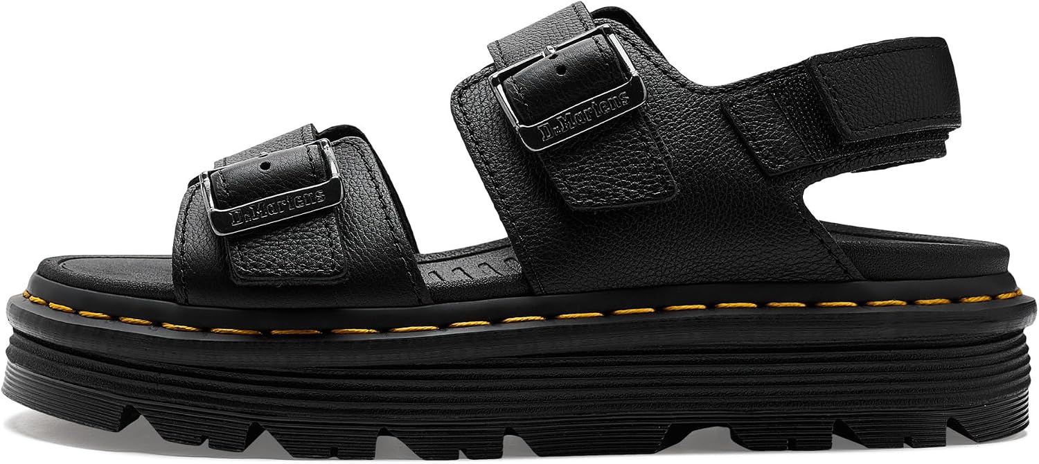 Dr. Martens, Damen Zebzag Sandalen Black Pisa