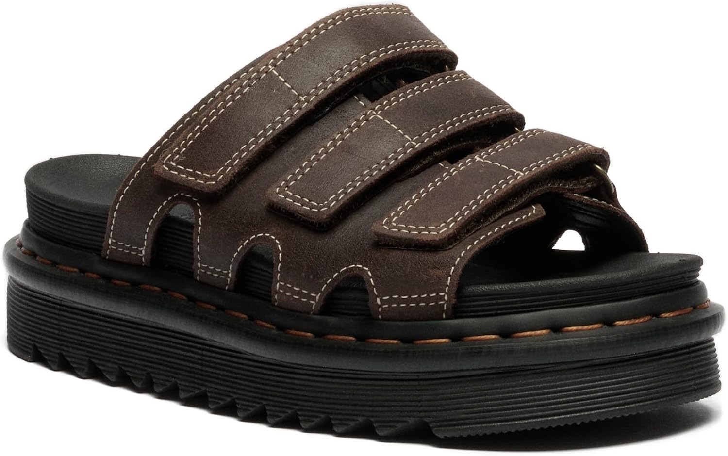 Dr. Martens Women's Raine Sandal Dark Brown Cedar Creek