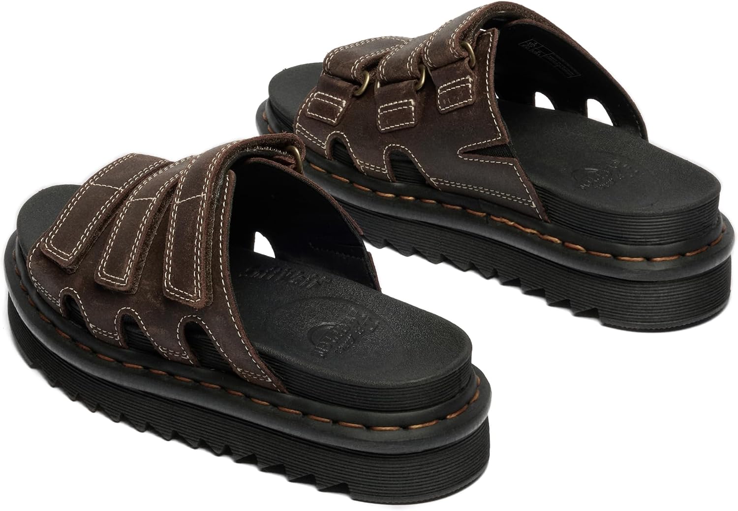 Dr. Martens Women's Raine Sandal Dark Brown Cedar Creek