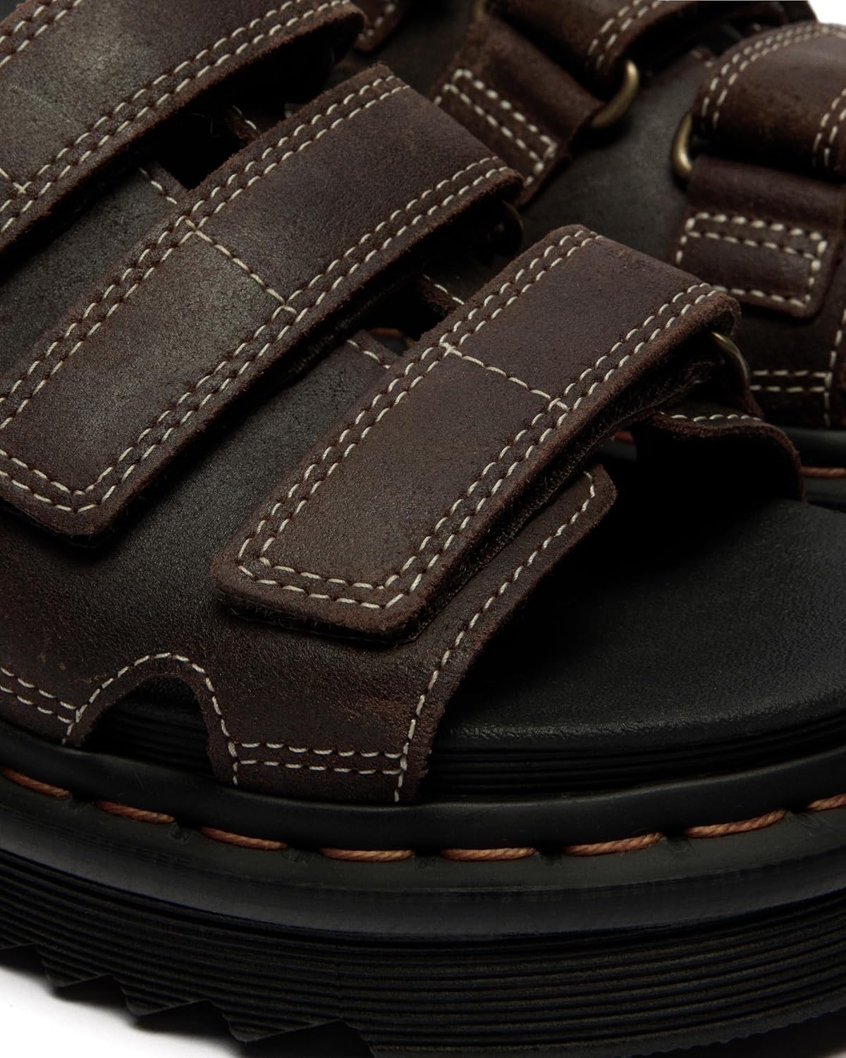 Dr. Martens Women's Raine Sandal Dark Brown Cedar Creek