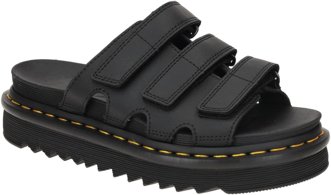 Dr. Martens Raine - Flats for Women - Suede Upper Black Athena Leather