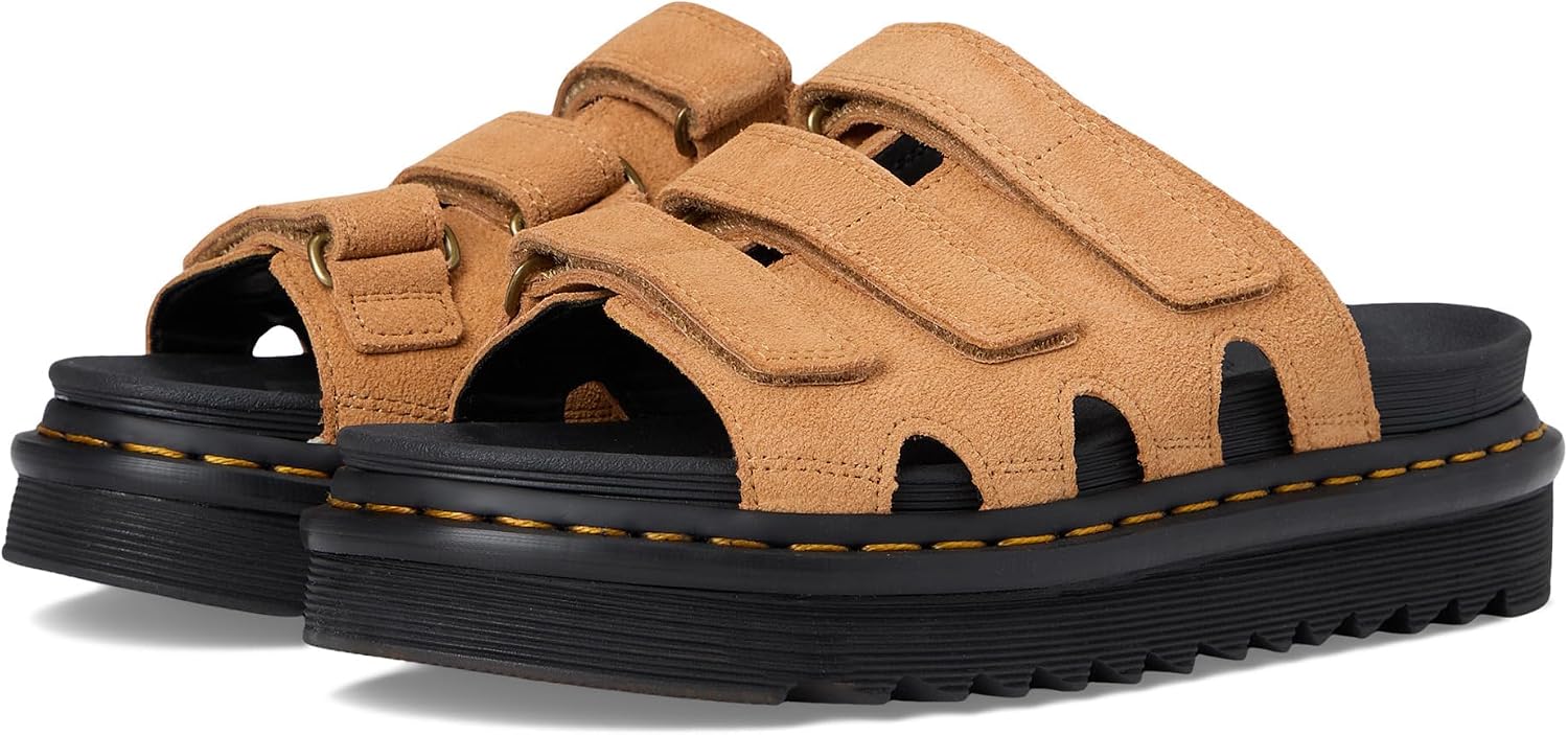 Dr. Martens Raine - Flats for Women - Suede Upper Tan Vt Eh Suede