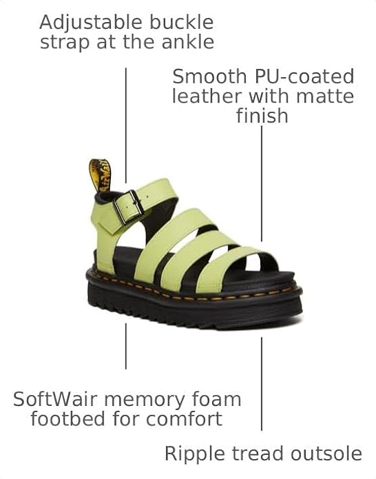 Dr. Martens Damen Blaire AthenaSandale Lime Green