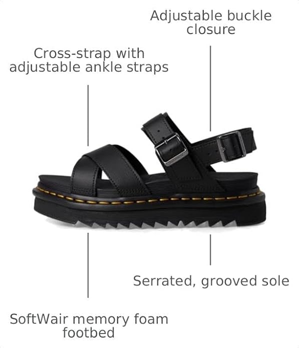 Dr. Martens Women's Voss II Black 1