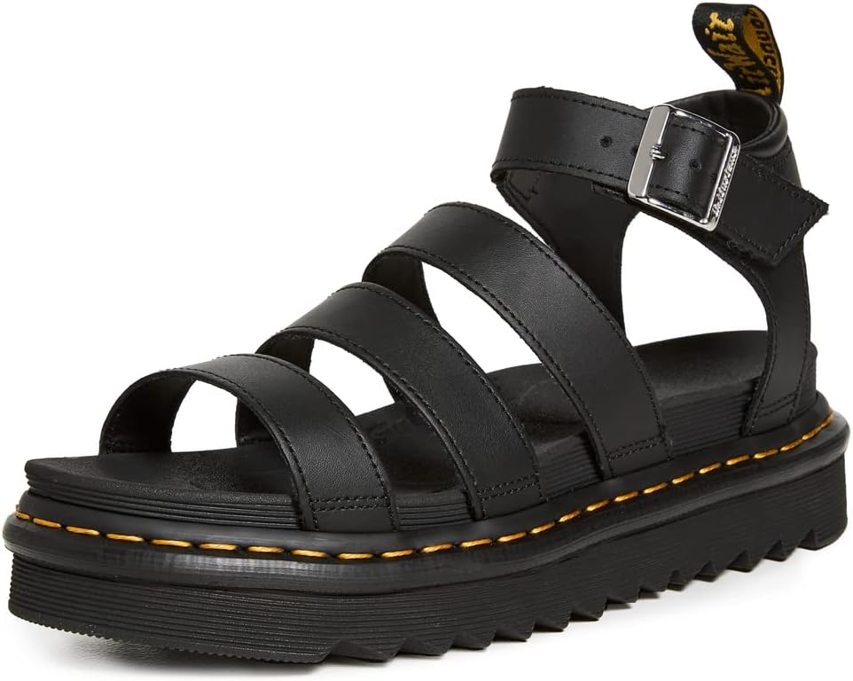 Dr. Martens Girls' Sandals Black Hydro Leather