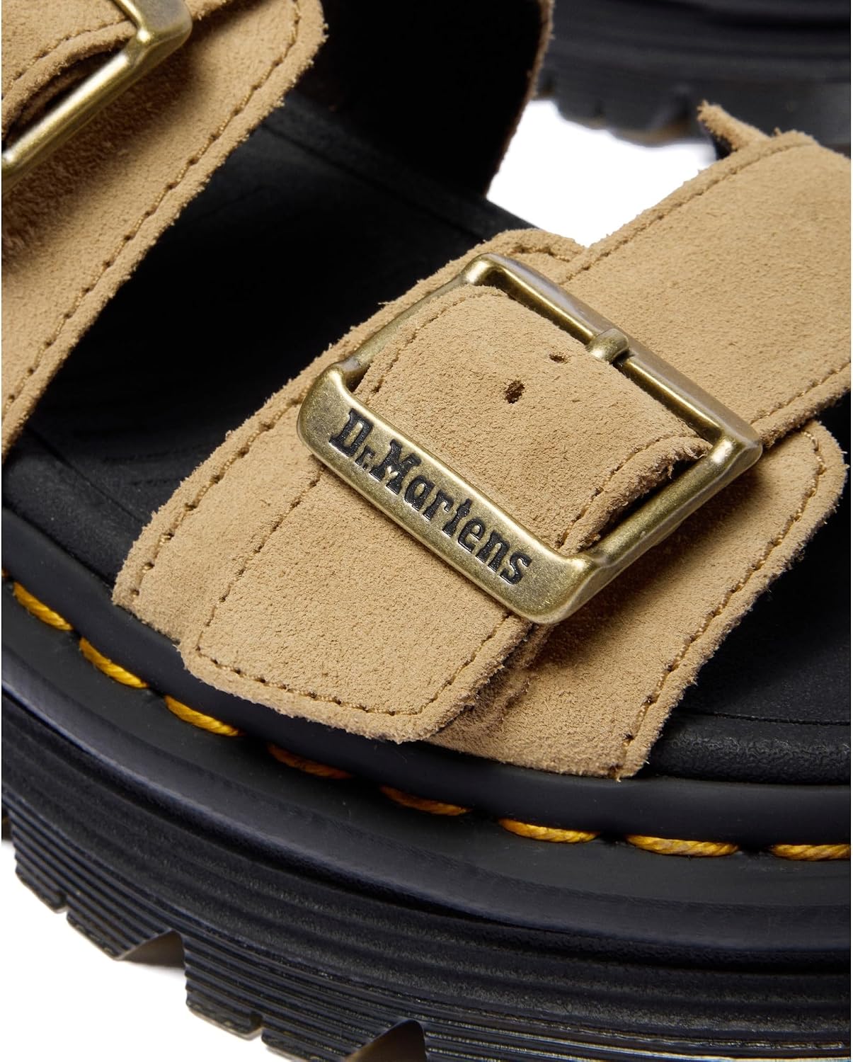 Dr. Martens, Damen Zebzag Sandalen Savannah Tan Eh Suede