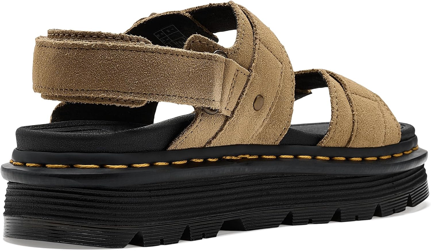 Dr. Martens, Damen Zebzag Sandalen Savannah Tan Eh Suede