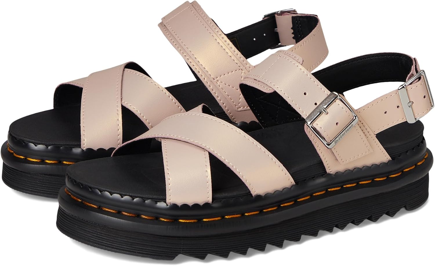 Dr. Martens Women's Voss II Powder Pink Gold Shift