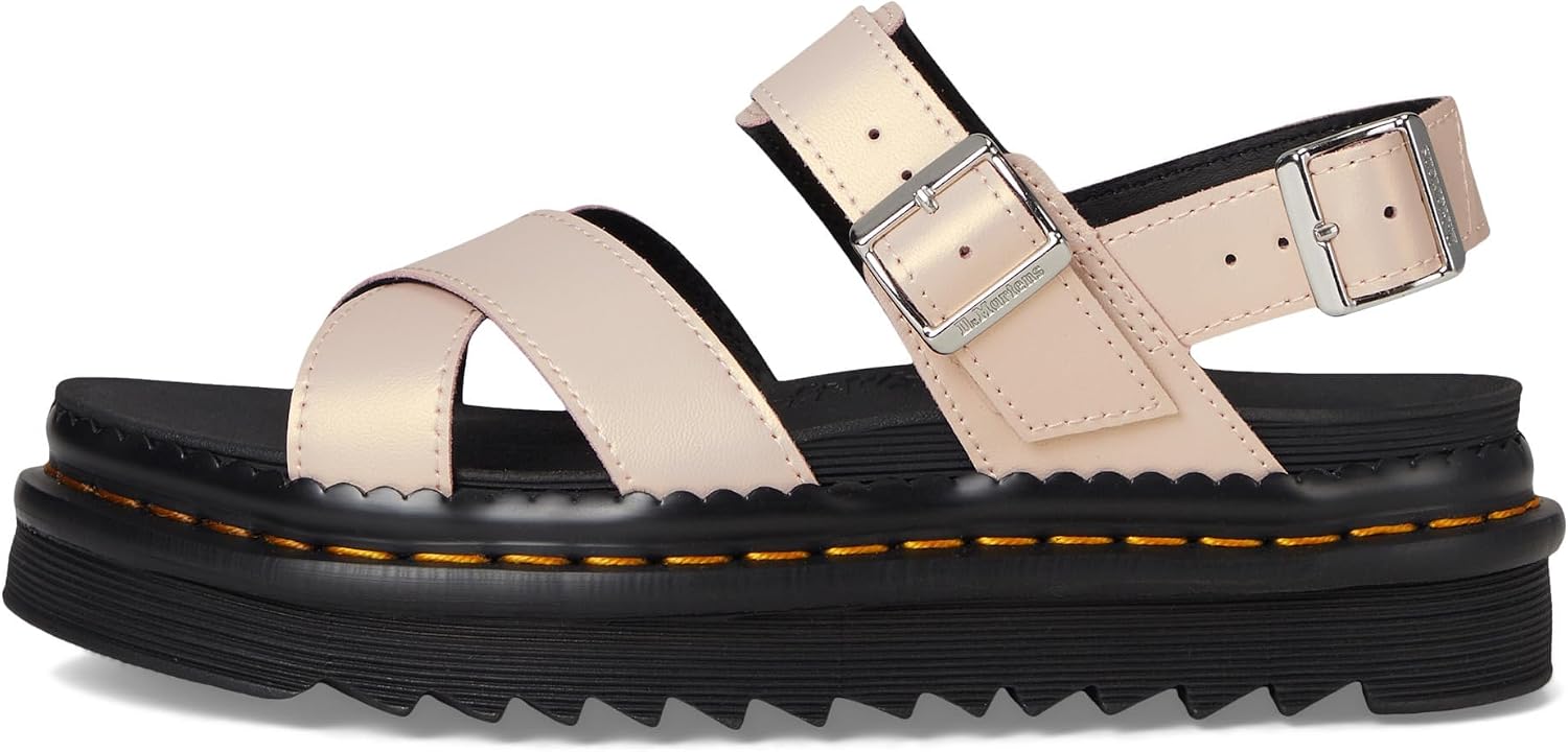 Dr. Martens Women's Voss II Powder Pink Gold Shift