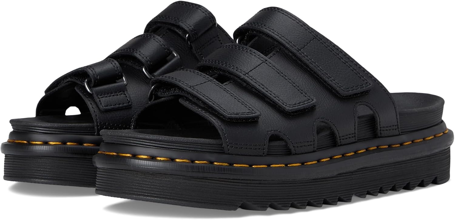 Dr. Martens Raine - Flats for Women - Suede Upper Black Athena Leather