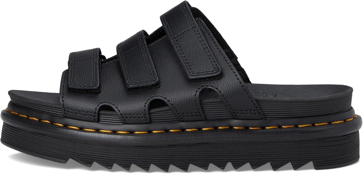 Dr. Martens Raine - Flats for Women - Suede Upper Black Athena Leather