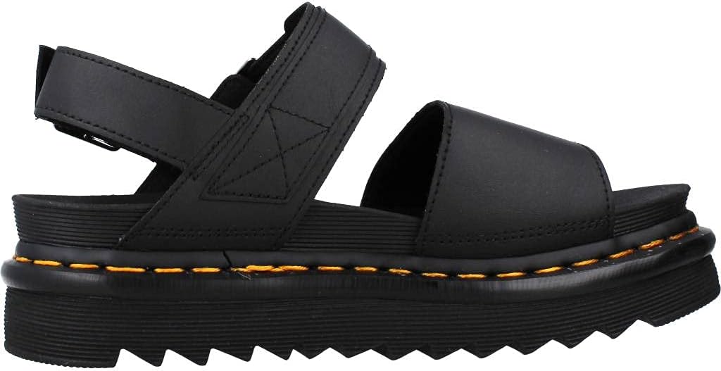 Dr. Martens Women's Voss Hydro Fisherman Sandal Black Hydro Leather