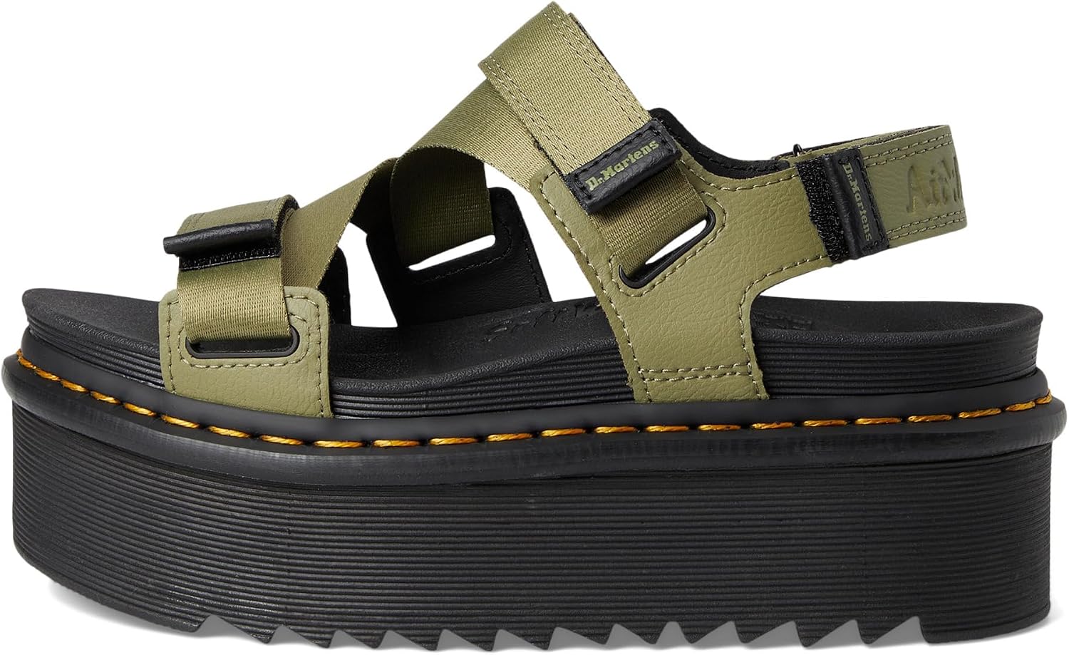 Dr. Martens Unisex Adult Kimber II Muted Olive Athena