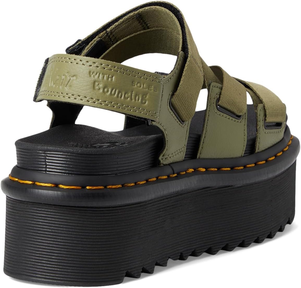 Dr. Martens Unisex Adult Kimber II Muted Olive Athena