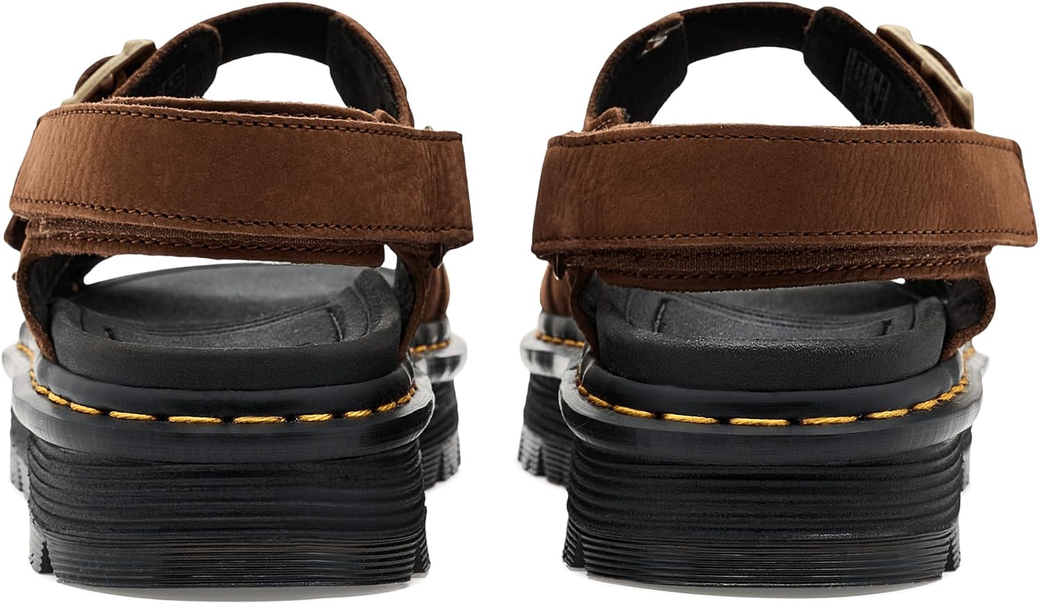 Dr. Martens, Damen Zebzag Sandalen Sepia Brown Tumbled Nubuck