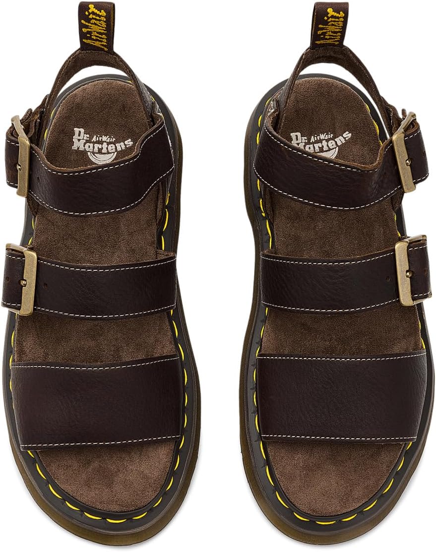 Dr. Martens womens Gryphon Quad Dark Brown
