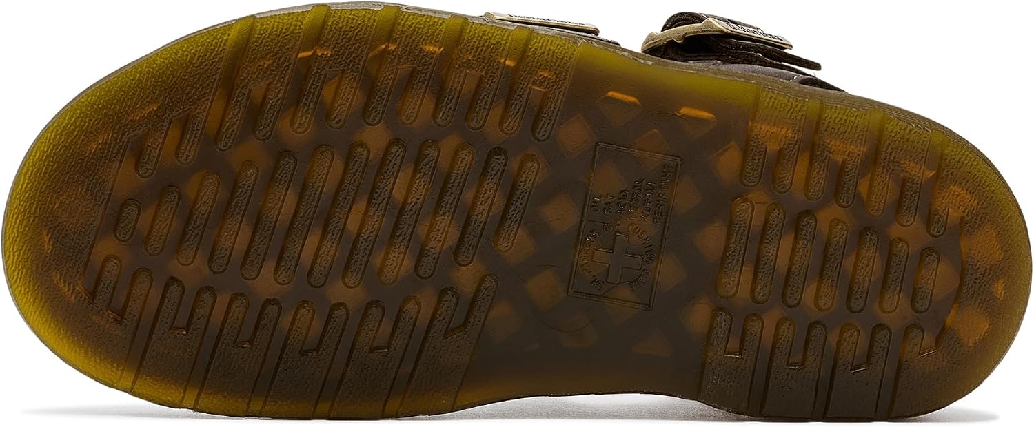 Dr. Martens womens Gryphon Quad Dark Brown