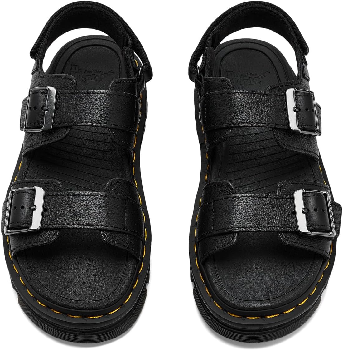 Dr. Martens, Damen Zebzag Sandalen Black Pisa