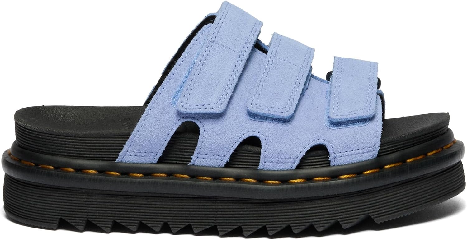 Dr. Martens Women's Raine Sandal Cornflower Blue Eh Suede
