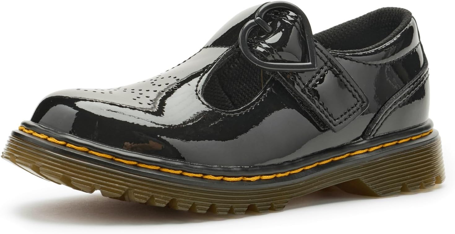 Dr. Marten's Kids Polley II Mary Jane Black 1