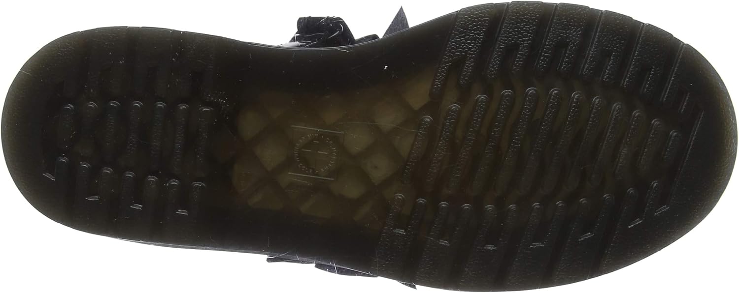 Dr. Marten's Kids Maccy Mary Jane Black Black Patent Lamper 001