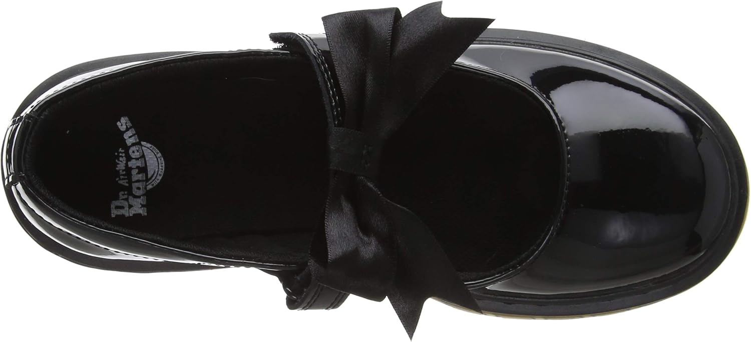 Dr. Marten's Kids Maccy Mary Jane Black Black Patent Lamper 001