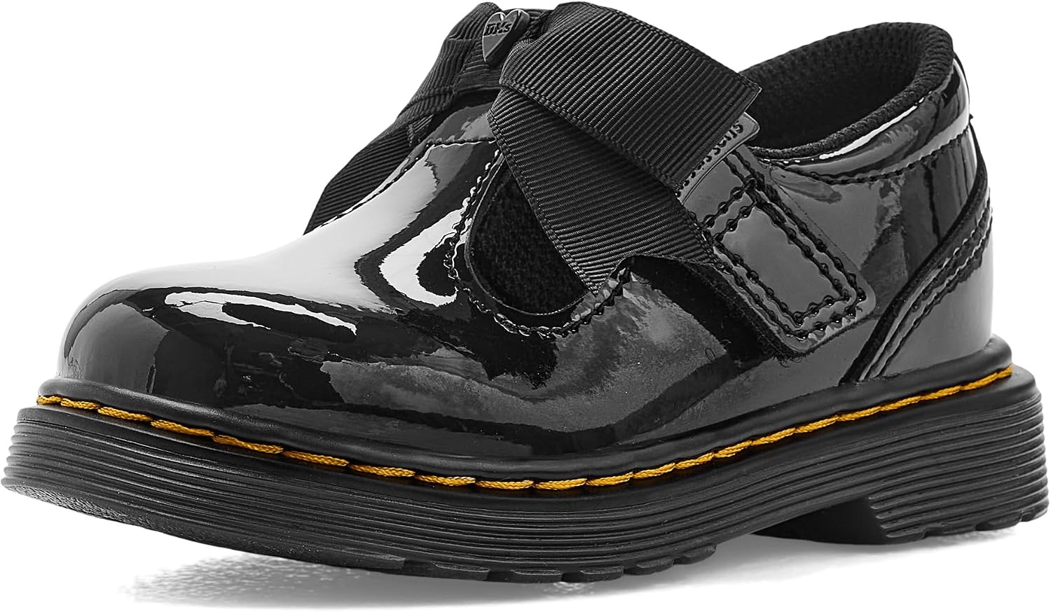 Dr. Martens Girls Polley II Bow T Black