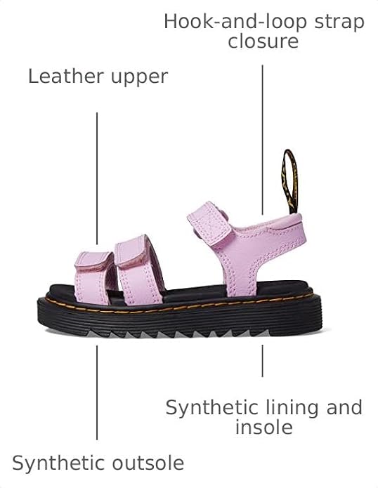 Dr. Marten's Kids Klaire Sandal Pale Pink Athena