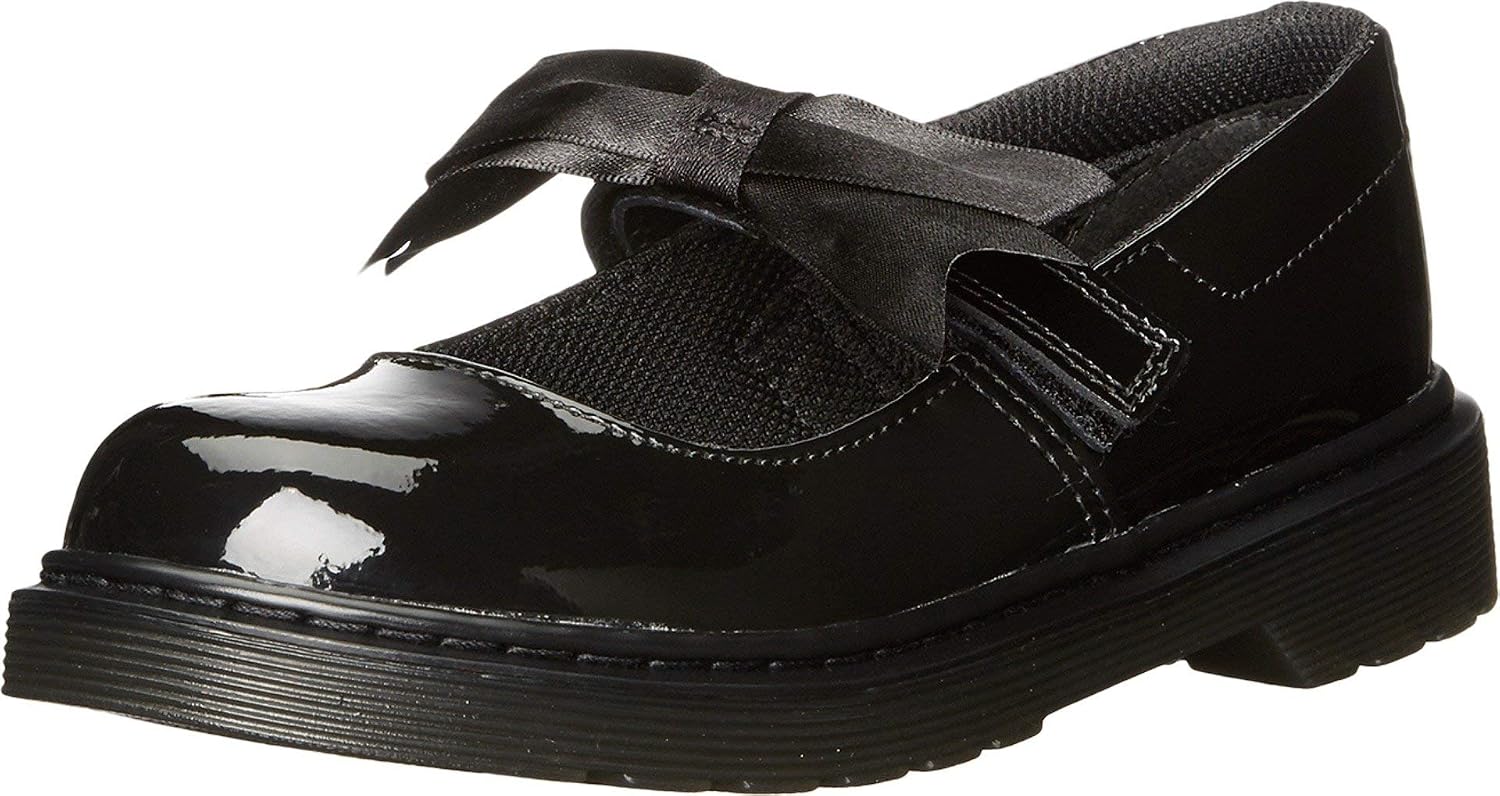 Dr. Marten's Kids Maccy Mary Jane Black Patent