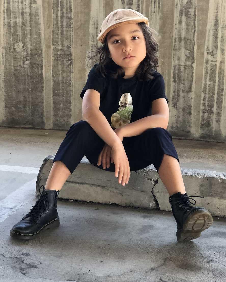 Dr. Marten's Kids 1460 Boot Black Softy