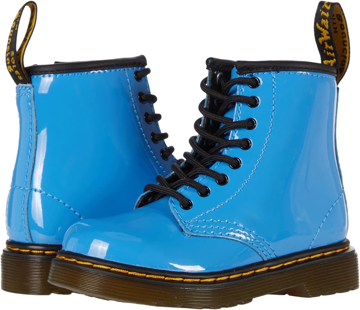 Dr. Martens Unisex-Child 1460 T Softy T Leather Eye Boot Blue