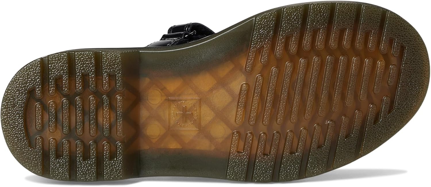 Dr. Marten's Kids Maccy Mary Jane Black Patent Lamper