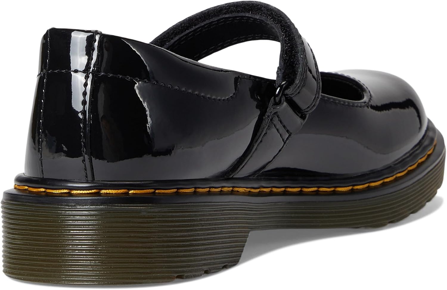 Dr. Marten's Kids Maccy Mary Jane Black Patent Lamper