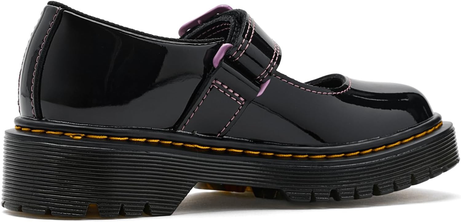 Dr. Martens Girls Mary Jane Bex J (Little KidBig Kid) Black