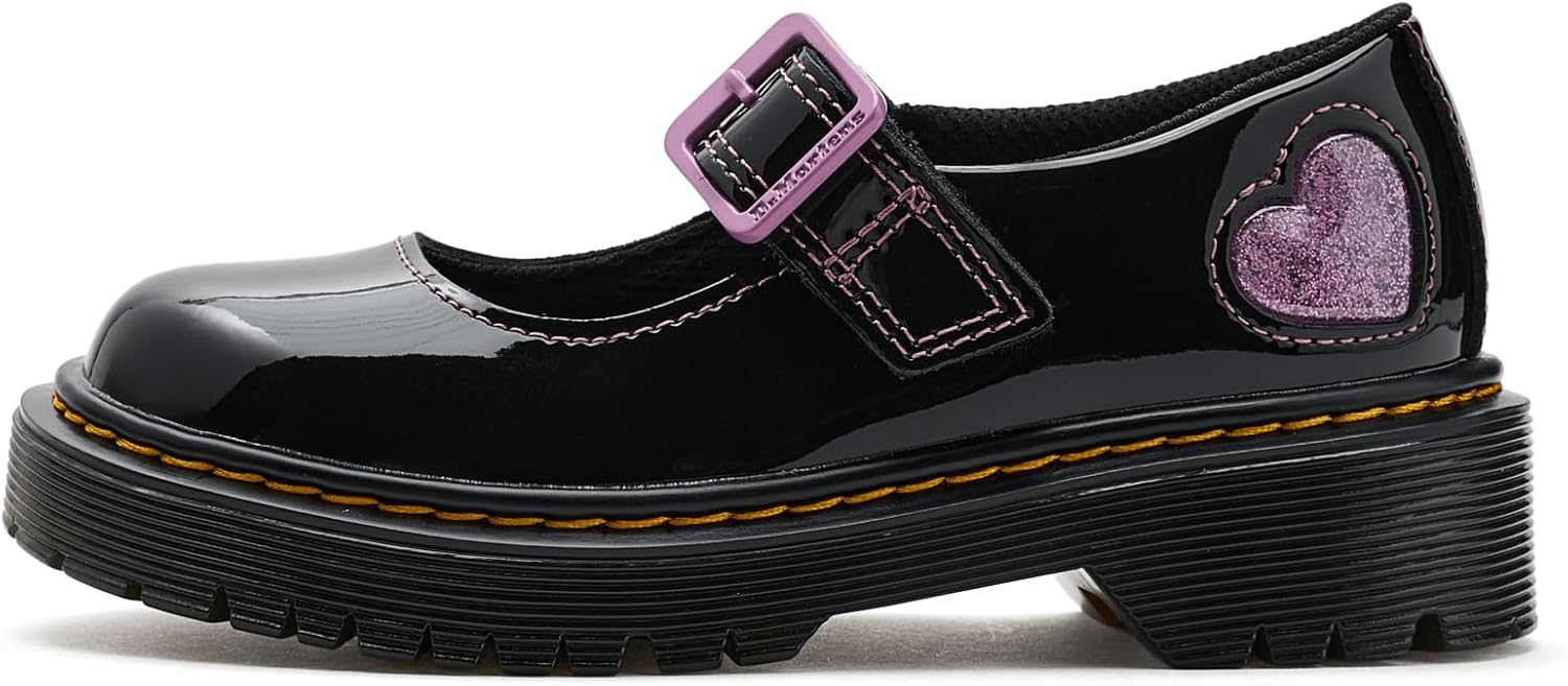 Dr. Martens Girls Mary Jane Bex J (Little KidBig Kid) Black