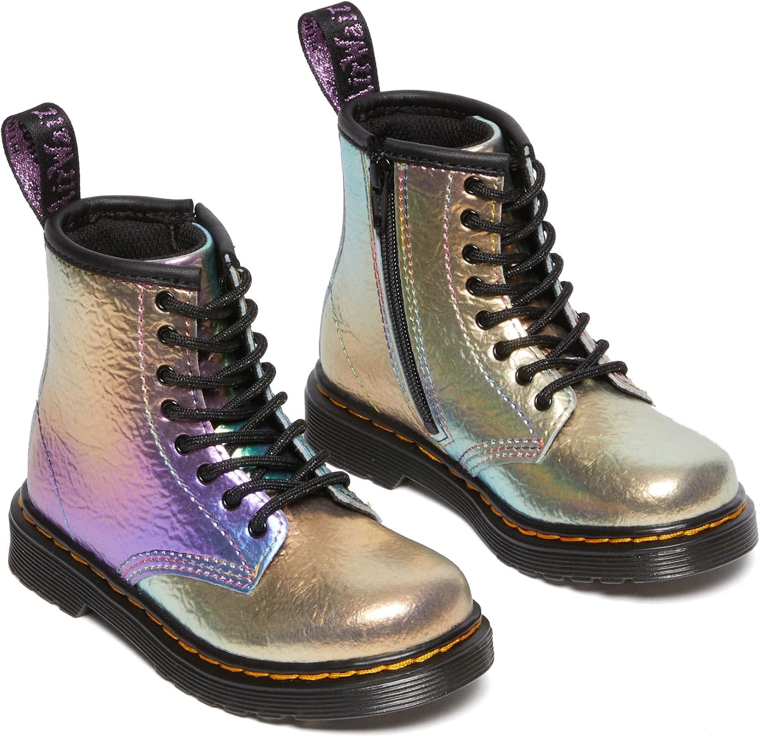 Dr. Martens unisex-child 1460 (Toddler) Multi