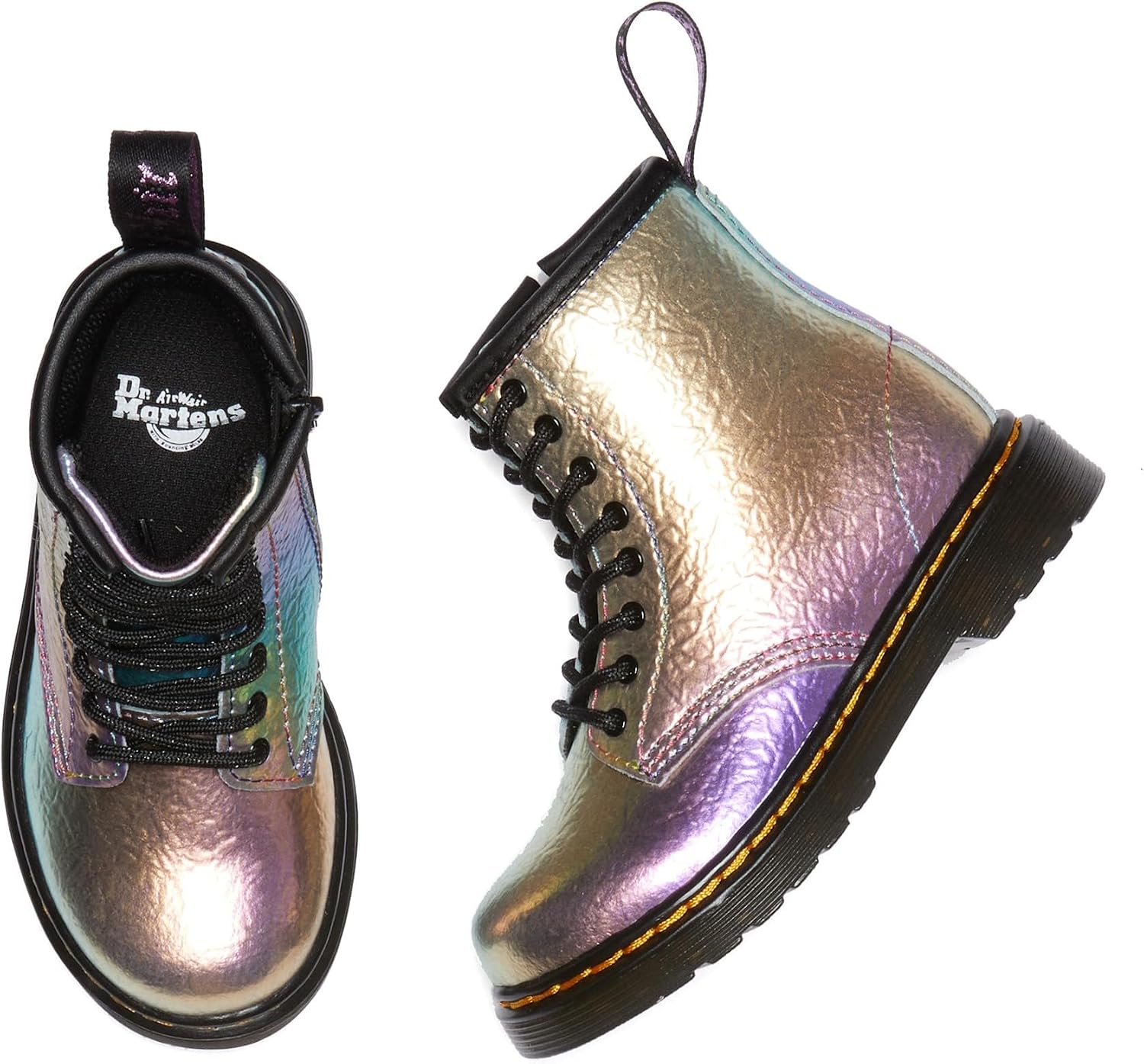 Dr. Martens unisex-child 1460 (Toddler) Multi