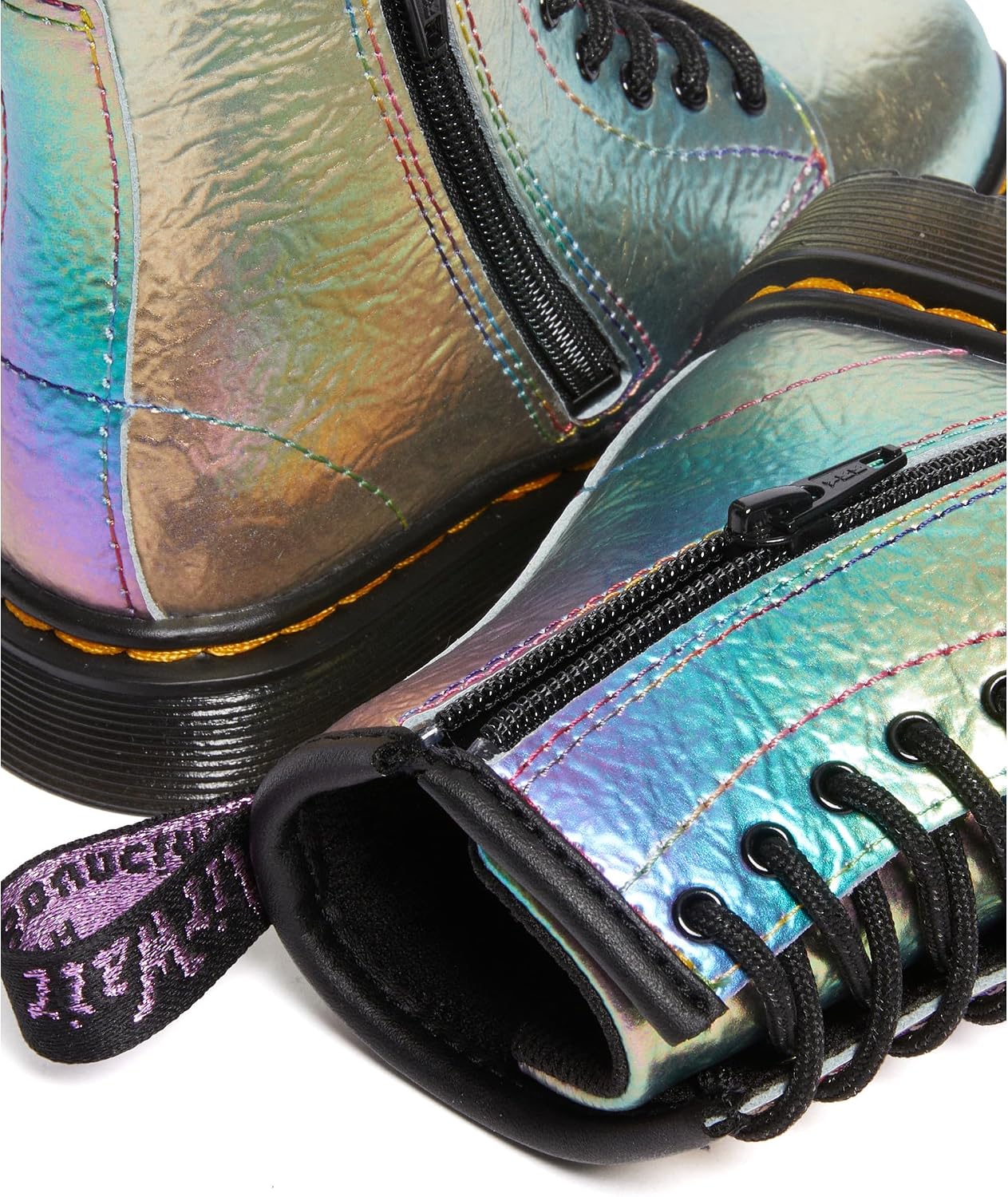 Dr. Martens unisex-child 1460 (Toddler) Multi