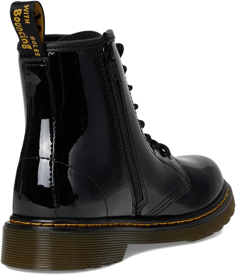 Dr. Marten's Kids 1460 Boot Black Patent Lamper