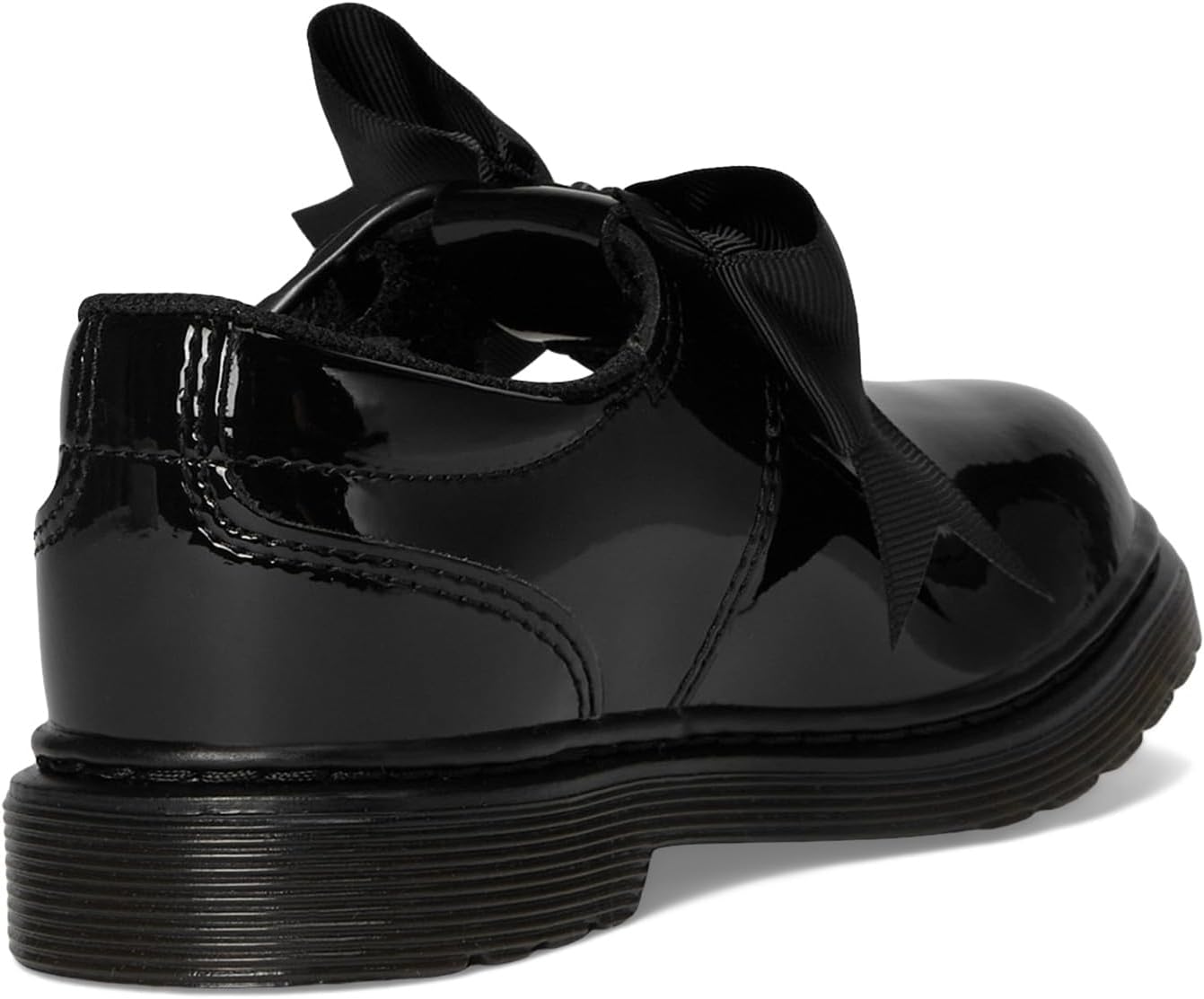 Dr. Martens Kid's Collection Girls Polley II Bow J Black