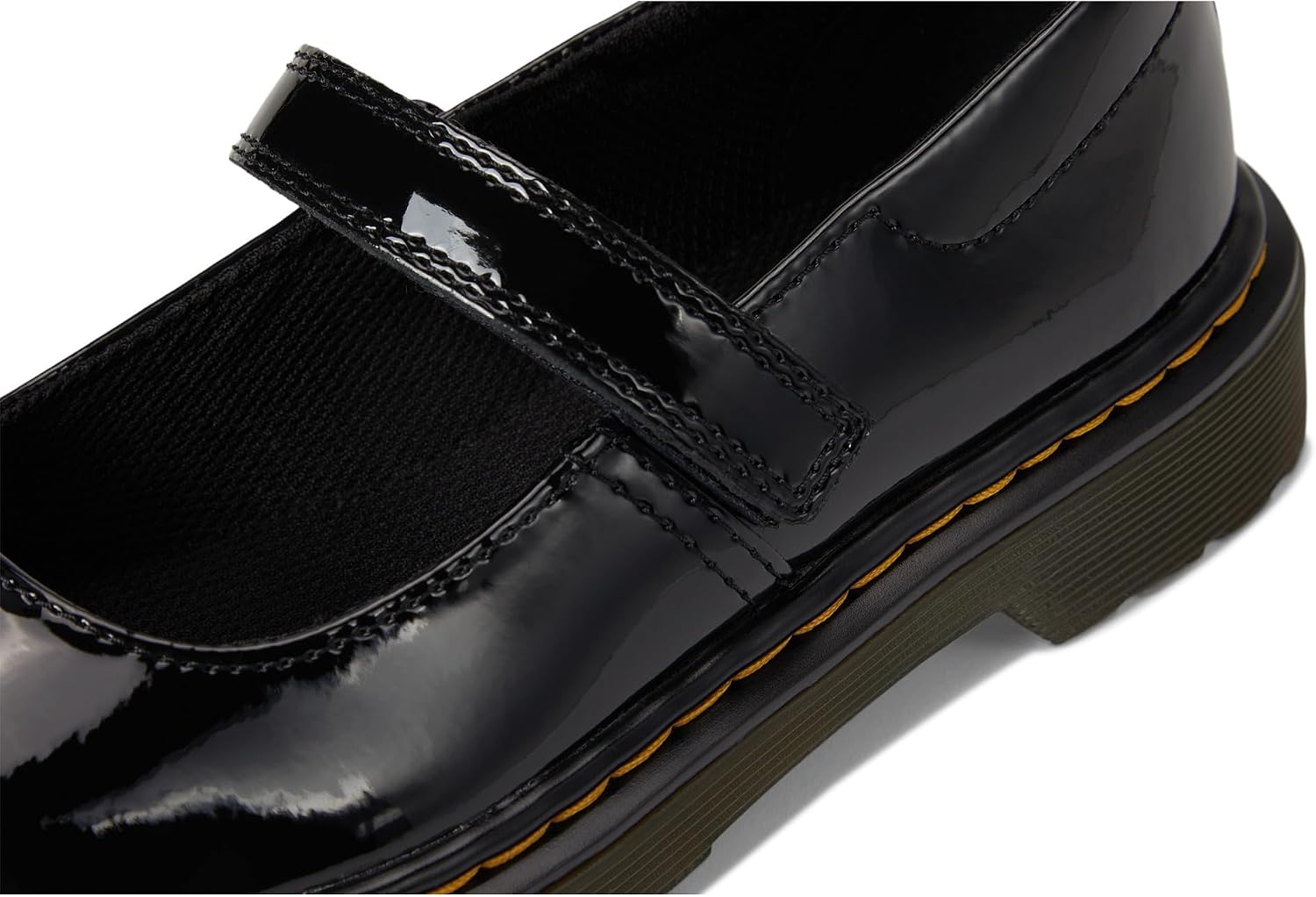 Dr. Marten's Kids Maccy Mary Jane Black Patent Lamper