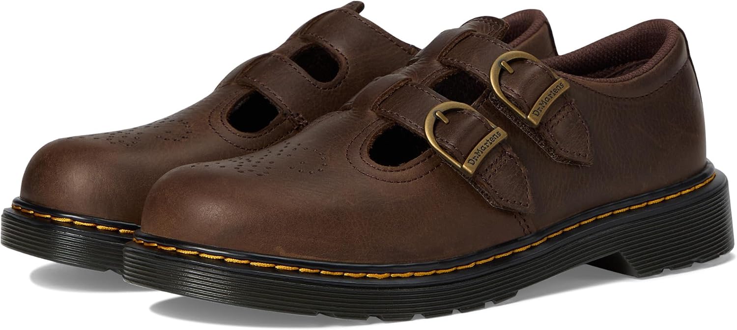 Dr. Marten Kids 8065 Mary Jane Dark Brown