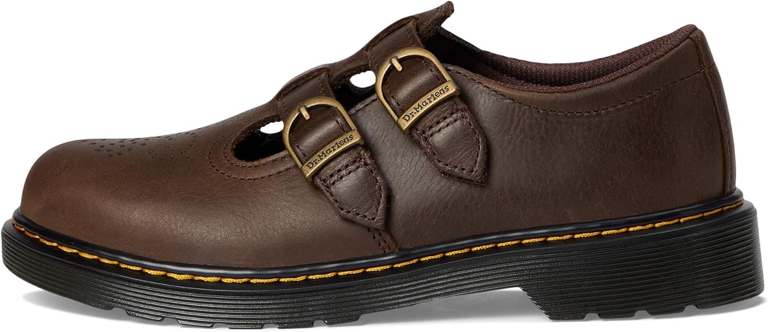 Dr. Marten Kids 8065 Mary Jane Dark Brown