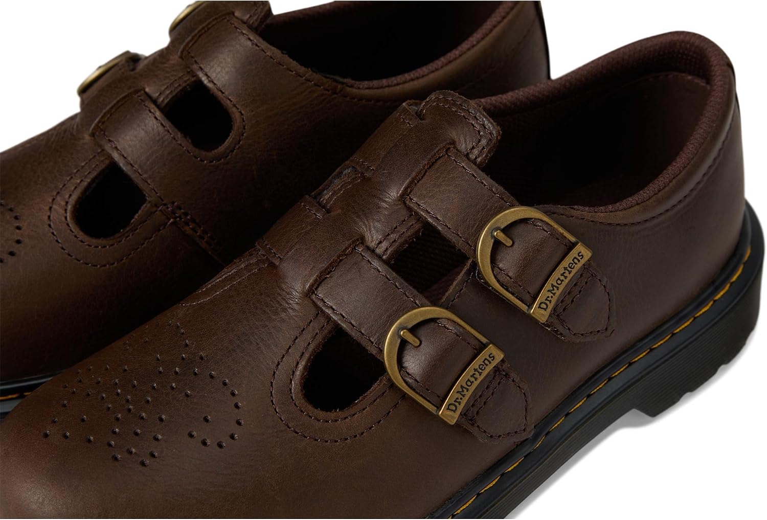 Dr. Marten Kids 8065 Mary Jane Dark Brown