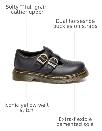 Dr. Marten Kids 8065 Mary Jane Black