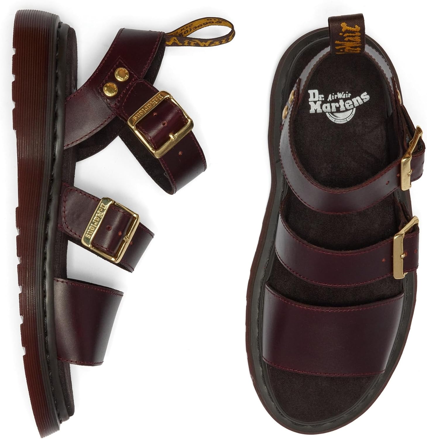 Dr. Martens Unisex Gryphon Gladiator Sandal Charro Atlas