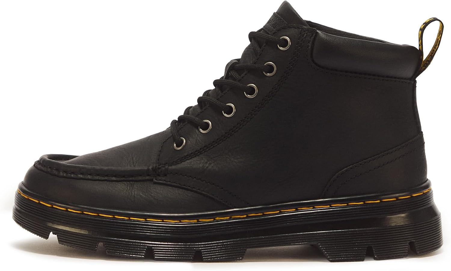 Dr. Martens Unisex Bridwell Chukka 6 Eye Lace Up Boots Black Wyoming