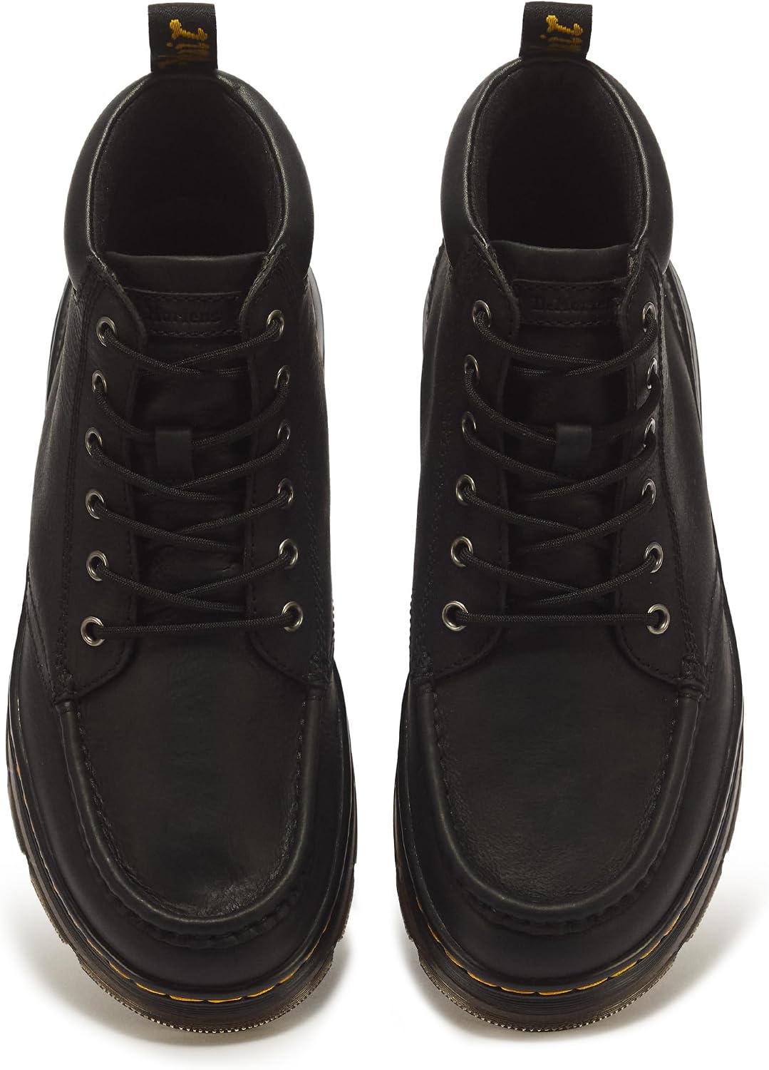Dr. Martens Unisex Bridwell Chukka 6 Eye Lace Up Boots Black Wyoming