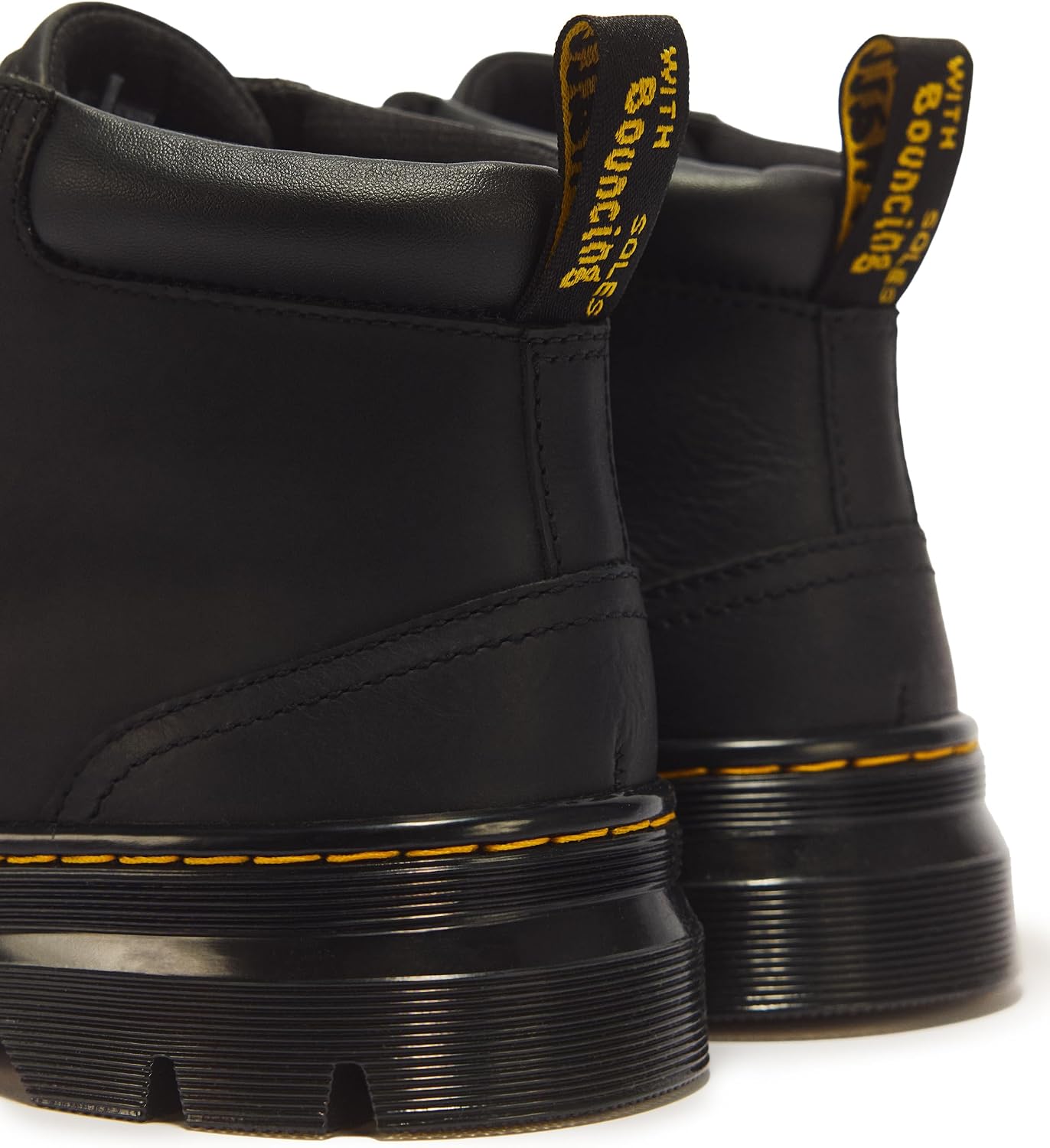 Dr. Martens Unisex Bridwell Chukka 6 Eye Lace Up Boots Black Wyoming
